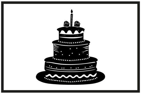 happy birthday template black and white printable editable