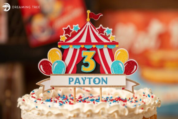 3d cake topper shaker svg design printable editable 5