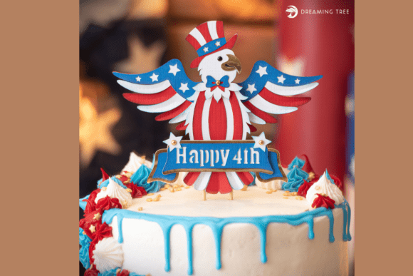 3d cake topper shaker svg design printable editable 12
