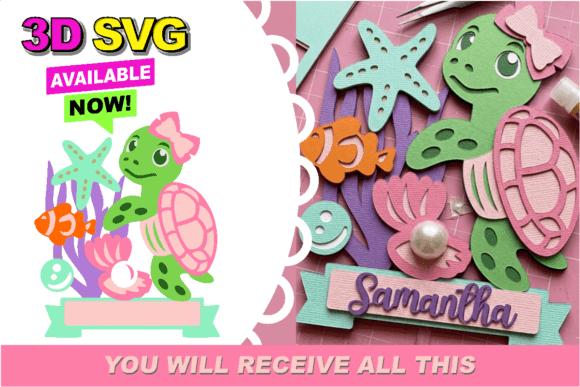 3d cake topper shaker svg design printable editable 20