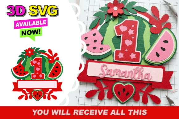 3d cake topper shaker svg design printable editable 23