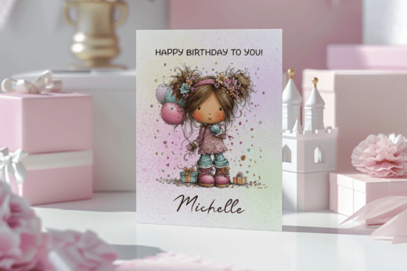 canva birthday card template printable editable