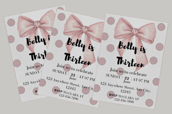 canva birthday card template printable editable