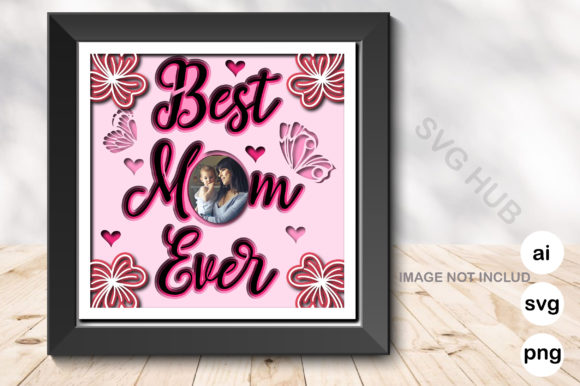 birthday pop up card for mom svg printable editable