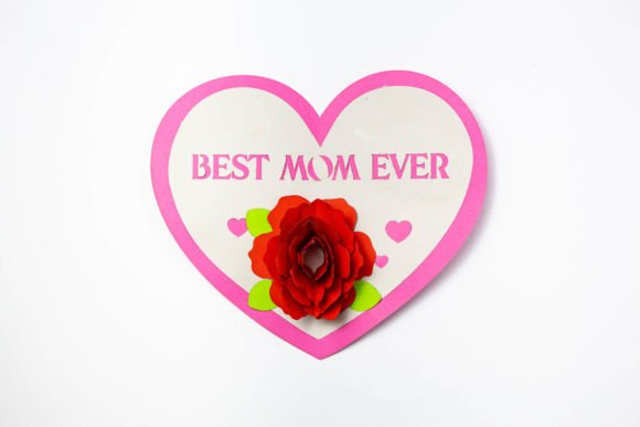 birthday pop up card for mom svg printable editable