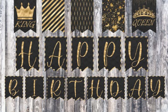 dark birthday cake aesthetic clipart printable editable 12