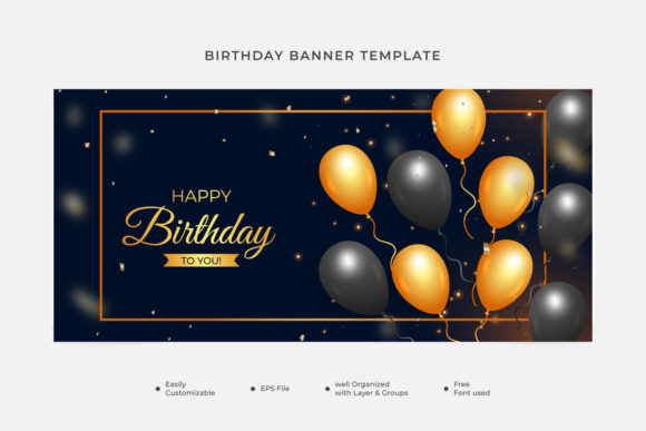 dark birthday card printable editable 13