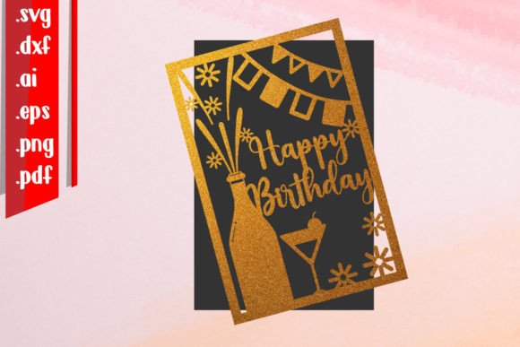 dark birthday card printable editable 20