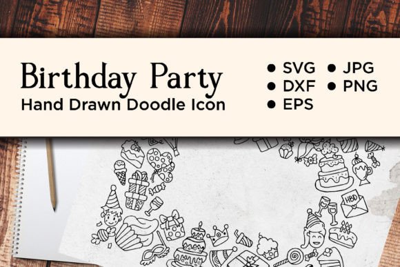 black birthday frame design printable editable 1