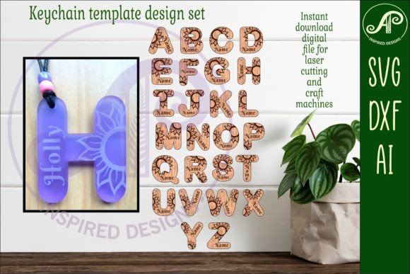 Sunflower Theme Bag Tag Letter Designs printable editable
