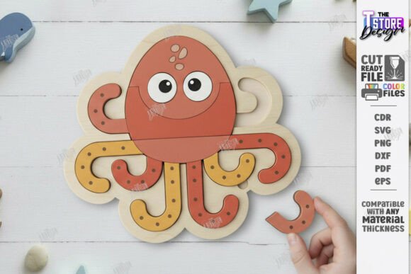birthday decoration ideas girl baby wooden animal puzzle for kids laser cut printable editable