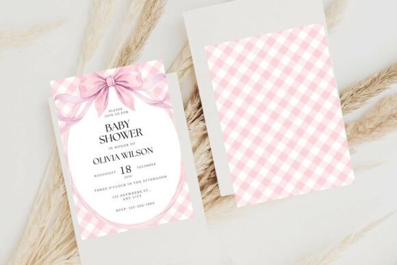 pink girl birthday invitation printable editable 7