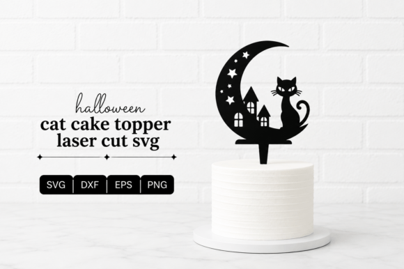 gothic birthday cake topper design printable editable 14