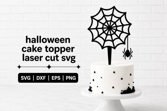 gothic birthday cake topper design printable editable 16