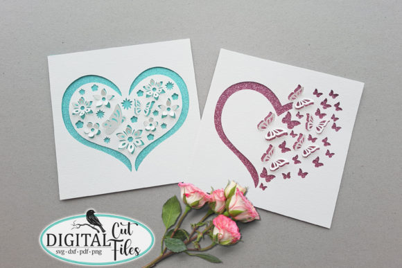 3D Pop Up Valentine Birthday Card Svg printable editable