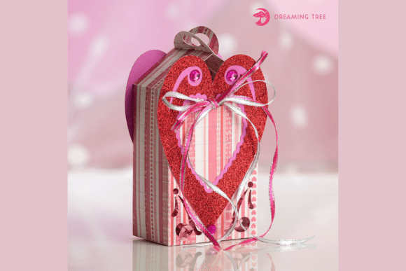 Valentine Heart Box printable editable