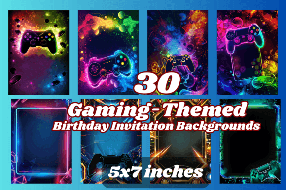 birthday invitation background design printable editable 1