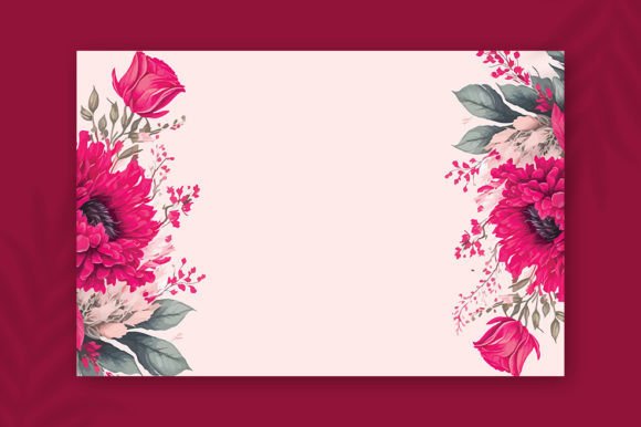 birthday invitation background design printable editable 6