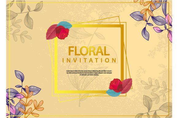 birthday invitation background design printable editable 11