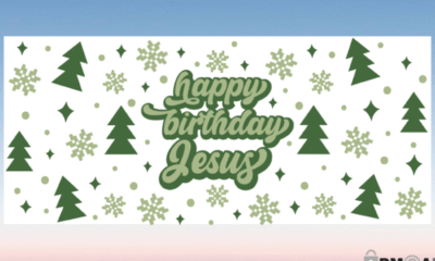 happy birthday jesus card svg printable editable