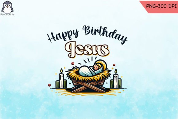 happy birthday jesus card svg printable editable