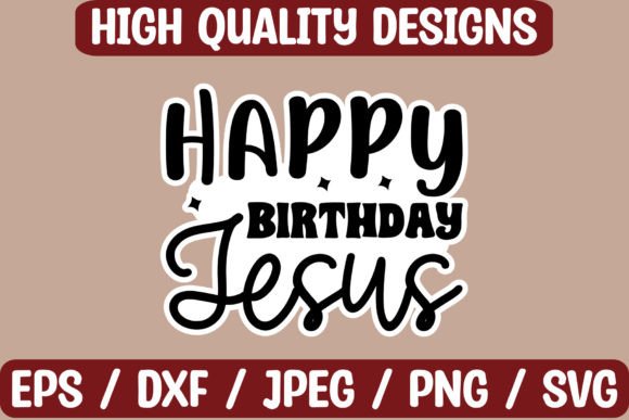 happy birthday jesus card svg printable editable