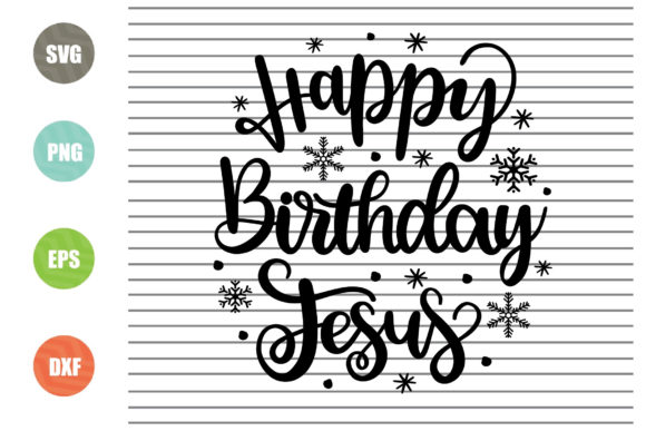 happy birthday jesus card svg printable editable