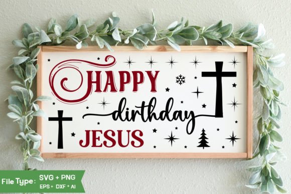 happy birthday jesus card svg printable editable