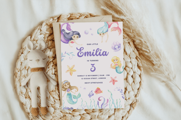 birthday invitation for kids printable editable