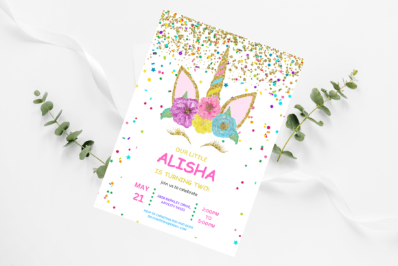 birthday invitation for kids printable editable