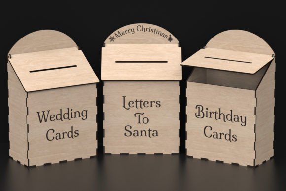 birthday laser cut box svg printable editable