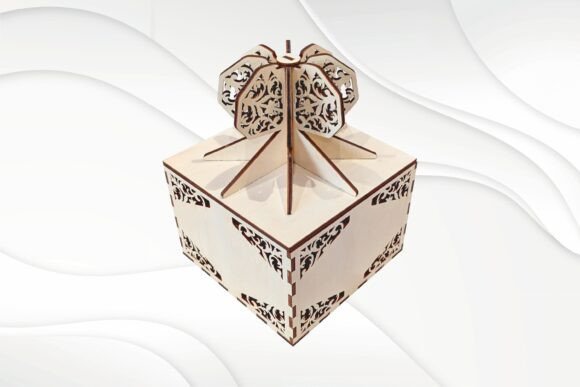 birthday laser cut box svg printable editable