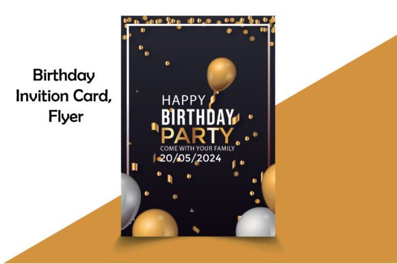 birthday party invitation template printable editable