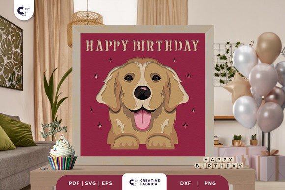 birthday pop up card svg printable editable 8