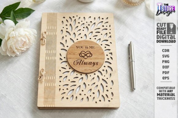 laser cut wedding anniversary svg printable editable