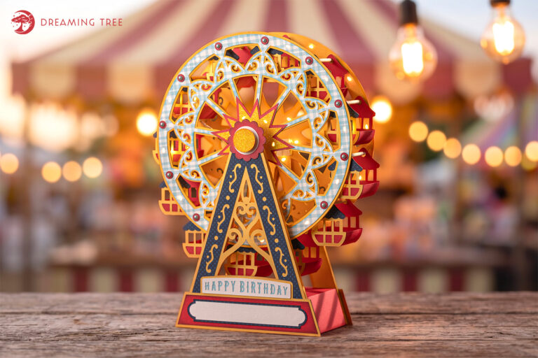 How to Make a 3D Birthday Card: Read the Four Lines Under the Paper List