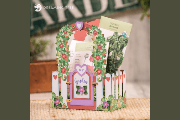 My Garden Seed Basket SVG Easter seed packet basket