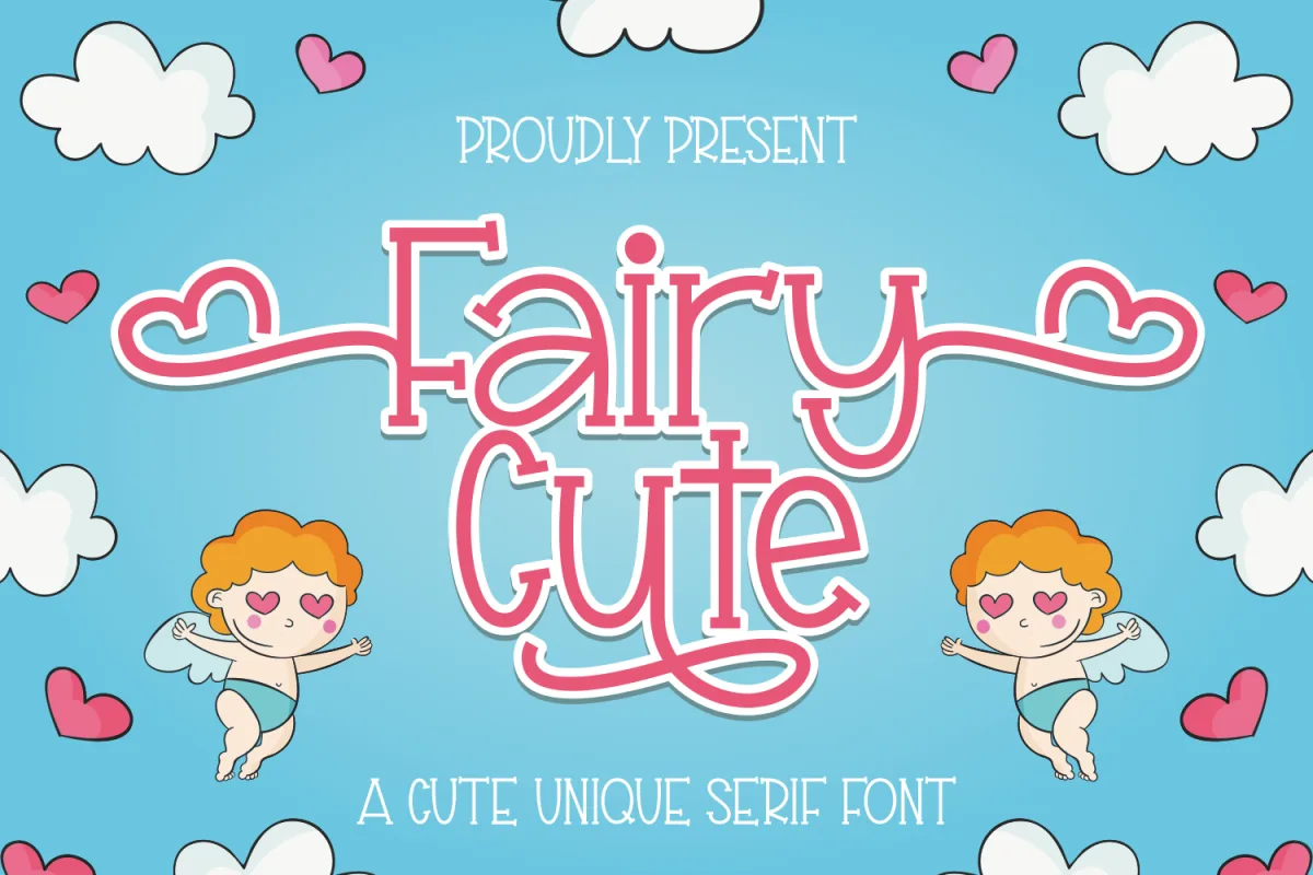 Fairy Cute font preview