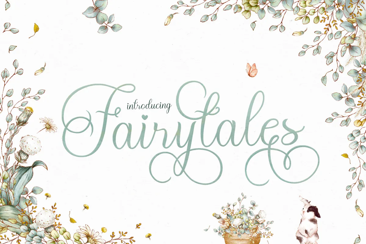 Fairytales Script font preview